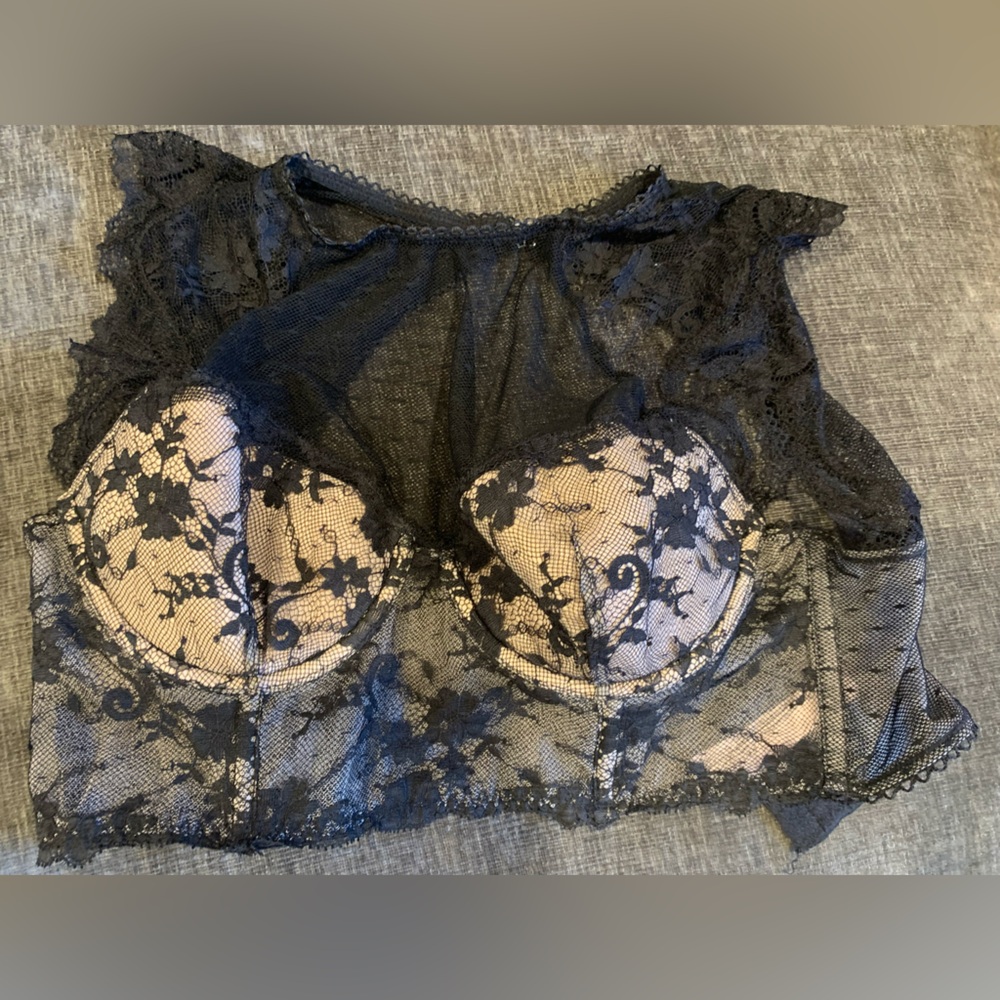 Victoria's Secret Black Lace Bra